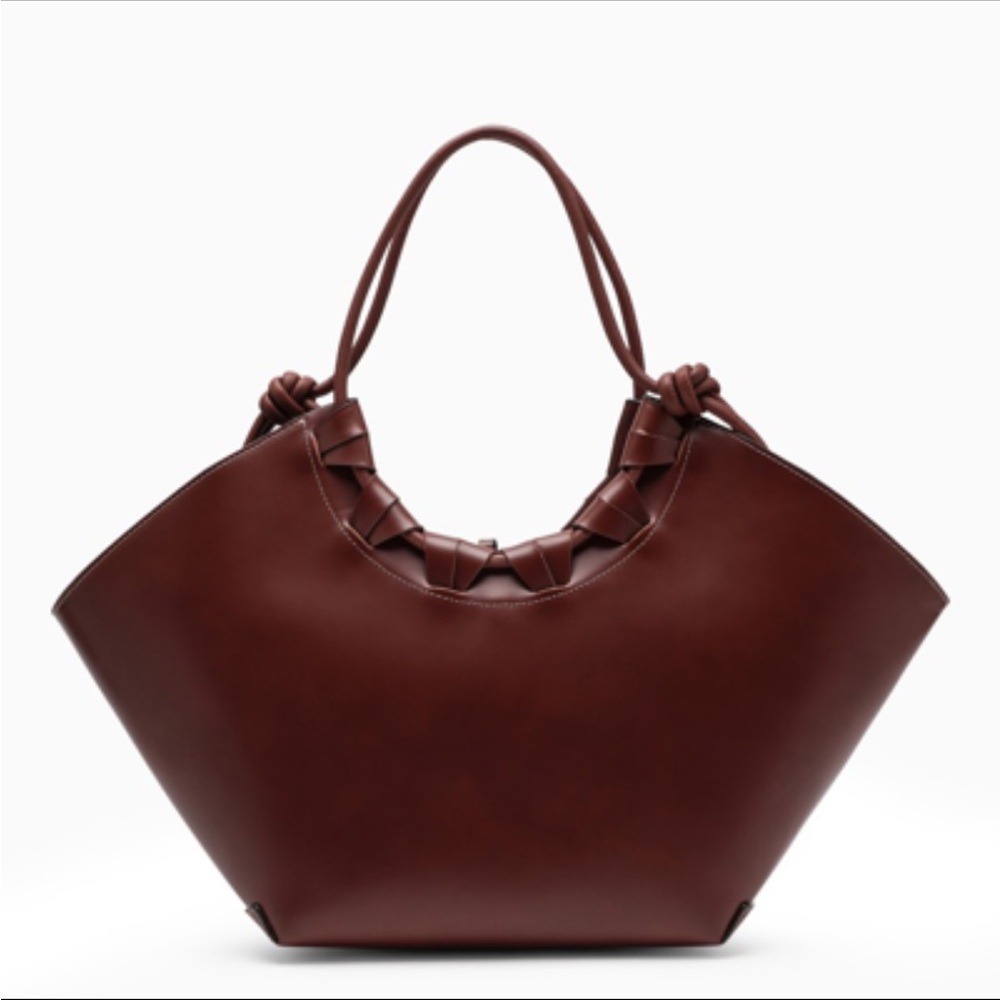 Hereu Cordell Leather Tote Shoulder Bag - Picture 4 of 11